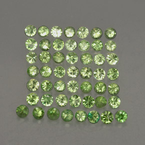 Achetez naturel ct vert grenat tsavorite gems, coupe roude, en provenance tanzanie chez gemselect. en stock, livraison internationale!