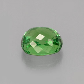 Grenat Tsavorite Vert chrome naturelle Coupe coussin, 1.20 ct, VVS-VS