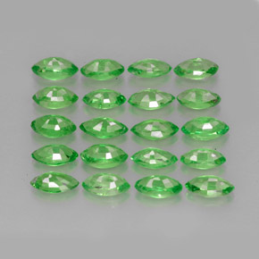 Achetez naturel ct vert grenat tsavorite gems, marquise, en provenance tanzanie chez gemselect. en stock, livraison internationale!