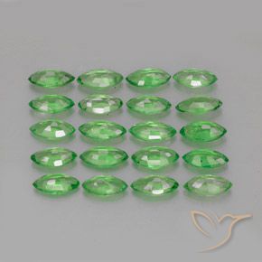 Shop natural 3.12ct Vert moyen Grenat Tsavorite gems, Marquise, from Tanzanie at GemSelect. In stock, global shipping!