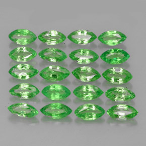 Achetez naturel ct vert grenat tsavorite gems, marquise, en provenance tanzanie chez gemselect. en stock, livraison internationale!