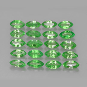 Achetez naturel ct vert grenat tsavorite gems, marquise, en provenance tanzanie chez gemselect. en stock, livraison internationale!
