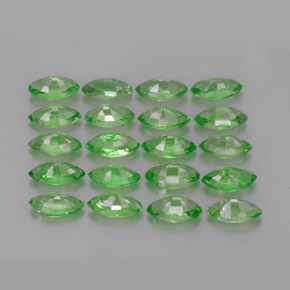 Achetez naturel ct vert grenat tsavorite gems, marquise, en provenance tanzanie chez gemselect. en stock, livraison internationale!