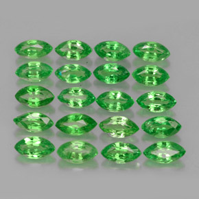 Achetez naturel ct vert grenat tsavorite gems, marquise, en provenance tanzanie chez gemselect. en stock, livraison internationale!