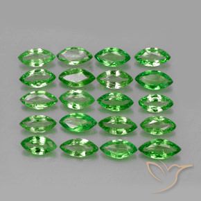 Shop natural 3.32ct Vert moyen Grenat Tsavorite gems, Marquise, from Tanzanie at GemSelect. In stock, global shipping!