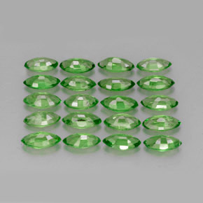 Achetez naturel 3,60ct vert grenat tsavorite gems, marquise, en provenance tanzanie chez gemselect. en stock, livraison internationale!