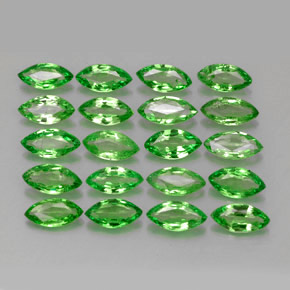 Achetez naturel 2,82ct vert grenat tsavorite gems, marquise, en provenance tanzanie chez gemselect. en stock, livraison internationale!