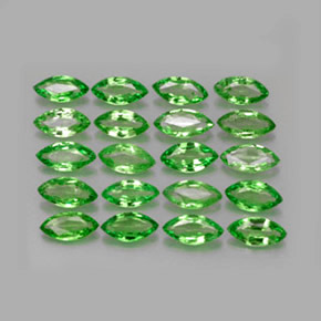 Achetez naturel 2,82ct vert grenat tsavorite gems, marquise, en provenance tanzanie chez gemselect. en stock, livraison internationale!
