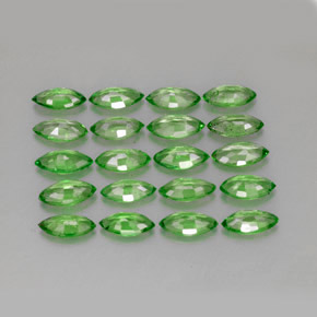 Achetez naturel 2,82ct vert grenat tsavorite gems, marquise, en provenance tanzanie chez gemselect. en stock, livraison internationale!