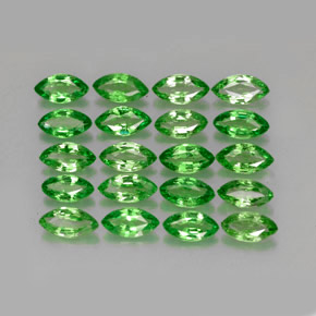 Achetez naturel ct vert grenat tsavorite gems, marquise, en provenance tanzanie chez gemselect. en stock, livraison internationale!