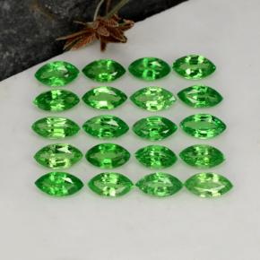 Achetez naturel 3,86ct vert grenat tsavorite gems, marquise, en provenance tanzanie chez gemselect. en stock, livraison internationale!