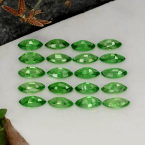 Achetez naturel 3,86ct vert grenat tsavorite gems, marquise, en provenance tanzanie chez gemselect. en stock, livraison internationale!