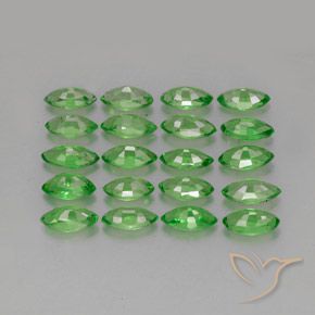 Achetez naturel 3.49ct Vert moyen Grenat Tsavorite gems, Marquise, En provenance Tanzanie chez GemSelect. En stock, livraison internationale!