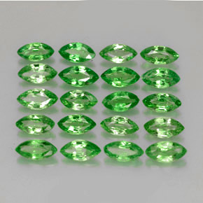 Achetez naturel ct vert grenat tsavorite gems, marquise, en provenance tanzanie chez gemselect. en stock, livraison internationale!