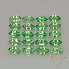 Shop natural 3.40ct Vert Électrique Grenat Tsavorite gems, Marquise, from Tanzanie at GemSelect. In stock, global shipping!