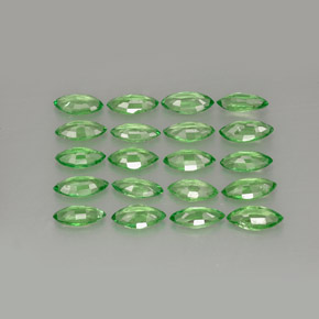 Achetez naturel ct vert grenat tsavorite gems, marquise, en provenance tanzanie chez gemselect. en stock, livraison internationale!