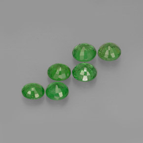 Achetez naturel ct Vert chrome Grenat Tsavorite gems, Coupe roude, En provenance Tanzanie chez GemSelect. En stock, livraison internationale!