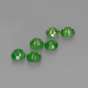 Achetez naturel ct Vert chrome Grenat Tsavorite gems, Coupe roude, En provenance Tanzanie chez GemSelect. En stock, livraison internationale!