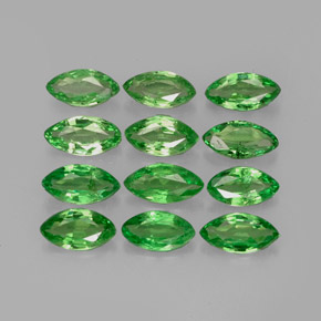 Achetez naturel ct vert grenat tsavorite gems, marquise, en provenance tanzanie chez gemselect. en stock, livraison internationale!