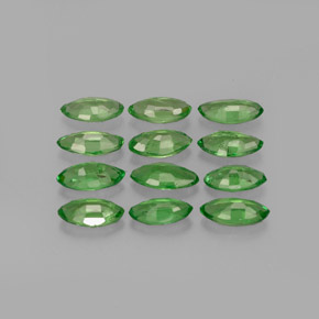Achetez naturel ct vert grenat tsavorite gems, marquise, en provenance tanzanie chez gemselect. en stock, livraison internationale!