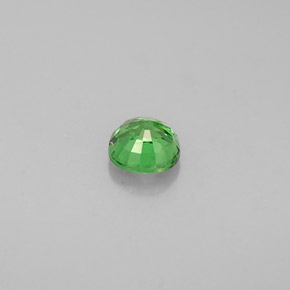 Grenat tsavorite vert naturelle coupe coussin, 0,46 ct, VS-SI