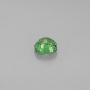 Grenat tsavorite vert naturelle coupe coussin, 0,48 ct, VS