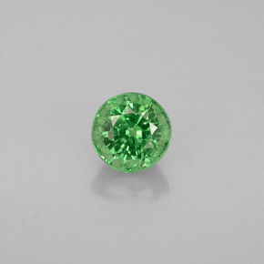Grenat Tsavorite Vert naturelle Coupe roude, 0.79 ct, VS