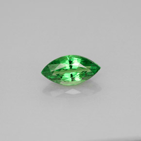 Grenat tsavorite vert naturelle marquise, 0,96 ct, VVS-VS