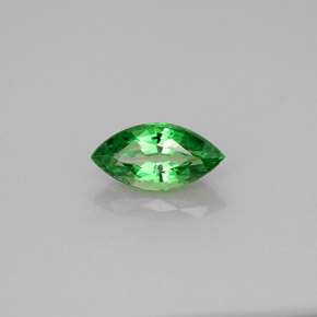 Grenat tsavorite vert naturelle marquise, 0,96 ct, VVS-VS