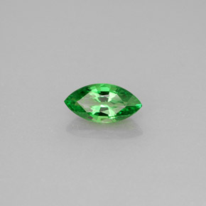 Grenat Tsavorite Vert chrome naturelle Marquise, 0.75 ct, VVS-VS