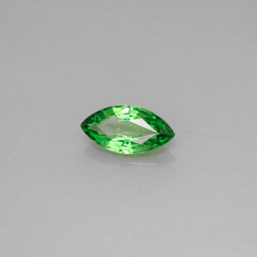 Grenat tsavorite vert naturelle marquise, 0,68 ct, VVS-VS