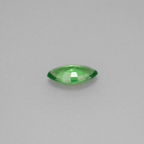 Grenat tsavorite vert naturelle marquise, 0,49 ct, VS-SI