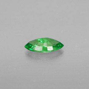 Grenat Tsavorite Vert chrome naturelle Marquise, 0.64 ct, VS-SI