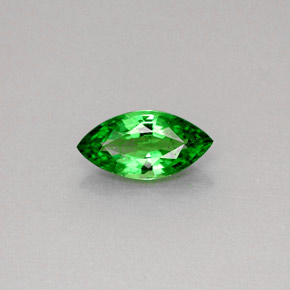 Grenat Tsavorite Vert chrome naturelle Marquise, 0.82 ct, VS