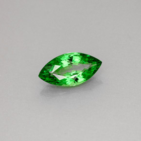 Grenat Tsavorite Vert chrome naturelle Marquise, 0.82 ct, VS