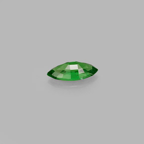 Grenat tsavorite vert naturelle marquise, 0,38 ct, VVS-VS