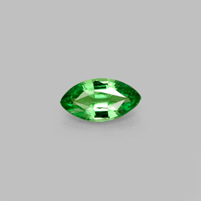 Grenat Tsavorite Vert chrome naturelle Marquise, 0.46 ct, VVS-VS