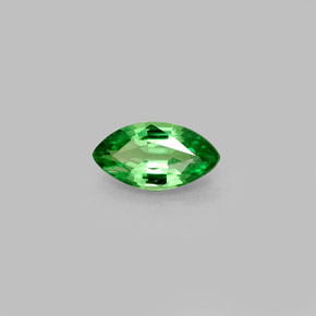 Grenat Tsavorite Vert chrome naturelle Marquise, 0.46 ct, VVS-VS