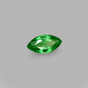 Grenat Tsavorite Vert chrome naturelle Marquise, 0.43 ct, VVS-VS