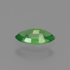Grenat tsavorite vert naturelle marquise, 0,43 ct, VS