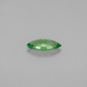 Grenat tsavorite vert naturelle marquise, 0,38 ct, VVS-VS