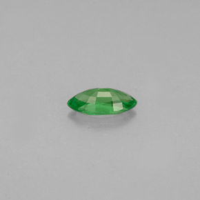 Grenat tsavorite vert naturelle marquise, 0,30 ct, VVS-VS