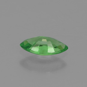 Grenat tsavorite vert naturelle marquise, 0,37 ct, VVS-VS