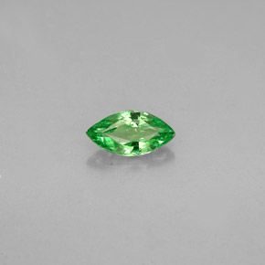 Grenat Tsavorite Vert chrome naturelle Marquise, 0.28 ct, VVS-VS