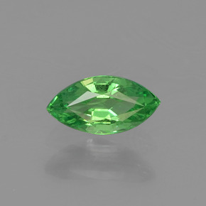 Grenat tsavorite vert naturelle marquise, 0,33 ct, VVS-VS