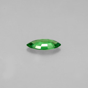 Grenat tsavorite vert naturelle marquise, 0,33 ct, VVS-VS