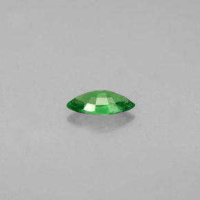 Grenat tsavorite vert naturelle marquise, 0,27 ct, VVS-VS