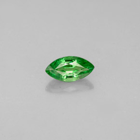 Grenat tsavorite vert naturelle marquise, 0,34 ct, VVS-VS