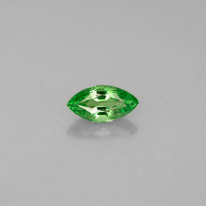 Grenat tsavorite vert naturelle marquise, 0,32 ct, VVS-VS