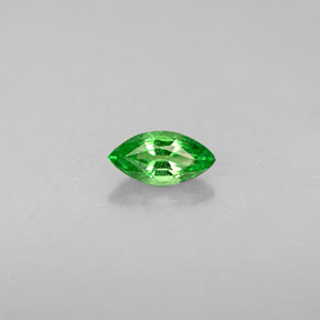 Grenat tsavorite vert naturelle marquise, 0,29 ct, VVS-VS